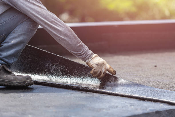 Professional Crawl Space Encapsulation technician working in Fowler, MI
